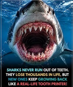 Sharks Have a Lifetime Supply of Teeth Natures Incredible Tooth Conveyor Belt - photo 240