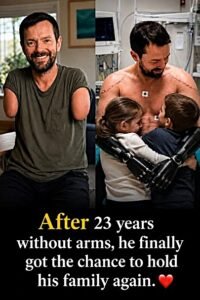 After 23 Years Without Arms, He Finally Learned to Hug His Family Again - photo 236