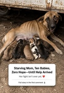 Starving Mother Dog, Ten Tiny Puppies, and the Hope That Finally Found Them - photo 193