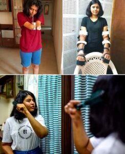 The hands Shreya Siddanagowda received belonged to a young man she had never met - photo 138