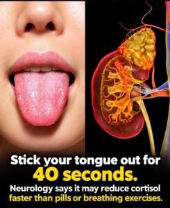 can sticking out your tongue for 40 seconds really help relieve stress - photo 7